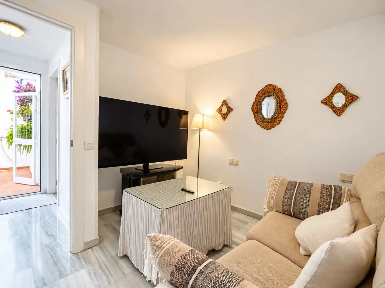 Sala d'estar de Casa o xalet en venda en Marbella Centro