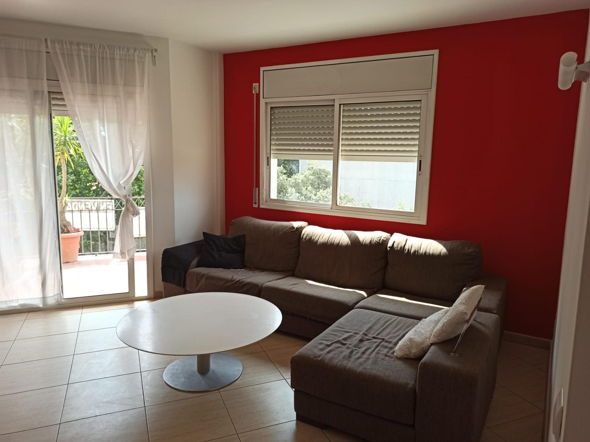Living room of Flat for sale in Montbrió del Camp  with Heating, Terrace and Swimming Pool