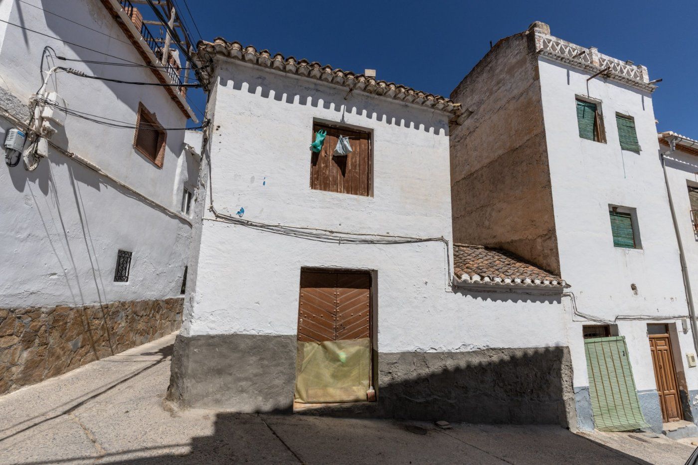 Vista exterior de Casa o xalet en venda en Albuñuelas amb Traster