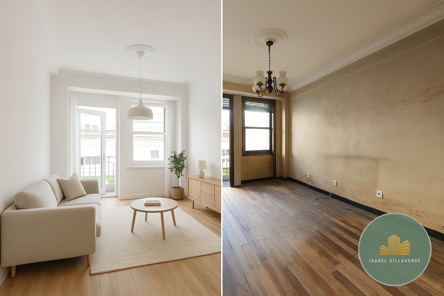 Sala d'estar de Pis en venda en A Coruña Capital 