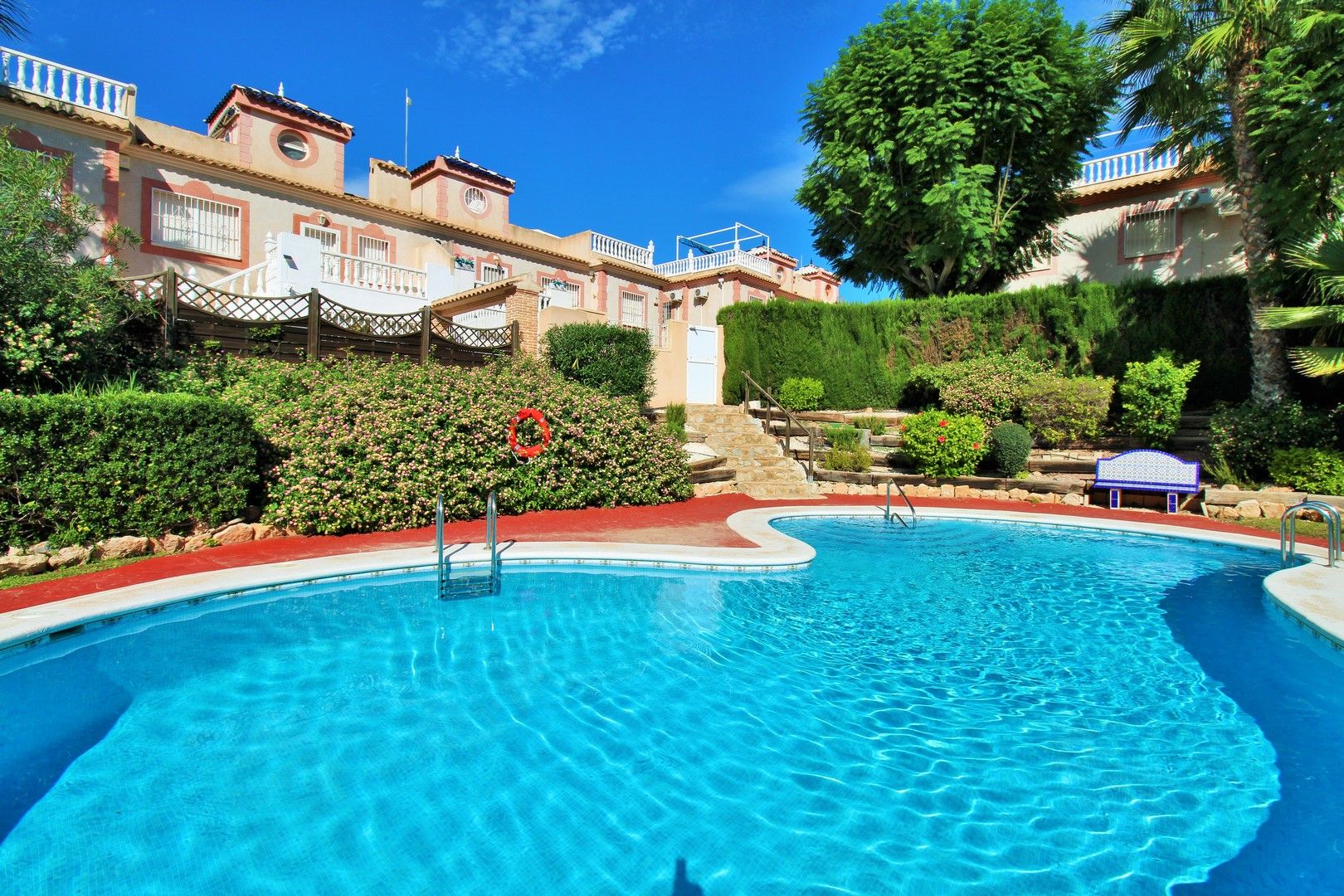 Swimming pool of Planta baja for sale in Orihuela  with Air Conditioner, Private garden and Terrace