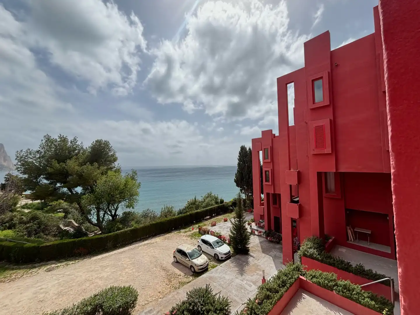 Exterior view of Apartments for sale in Calpe / Calp  with Air Conditioner, Furnished and Community pool