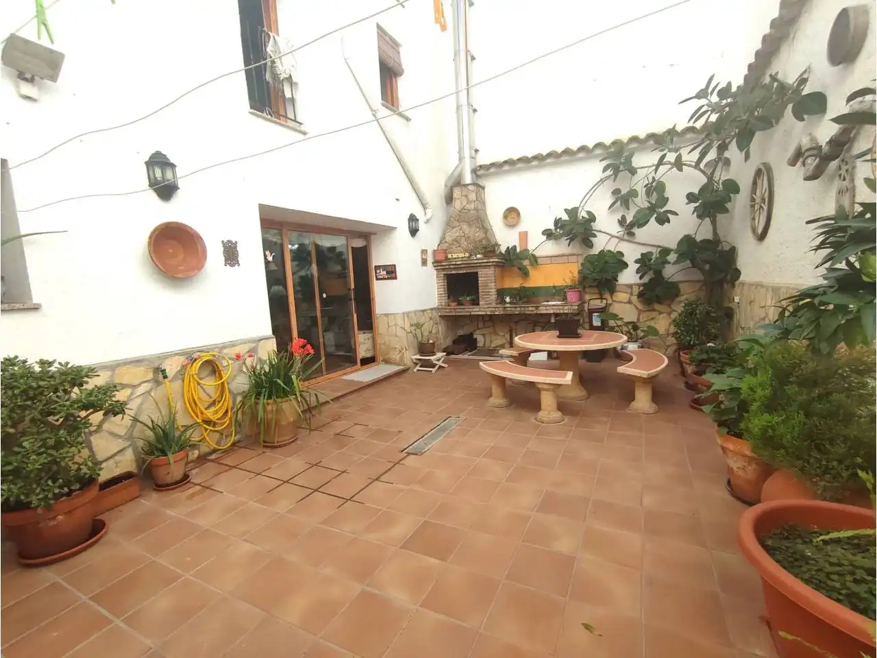 Garden of Houses for sale in Torrelavit  with Heating and Furnished