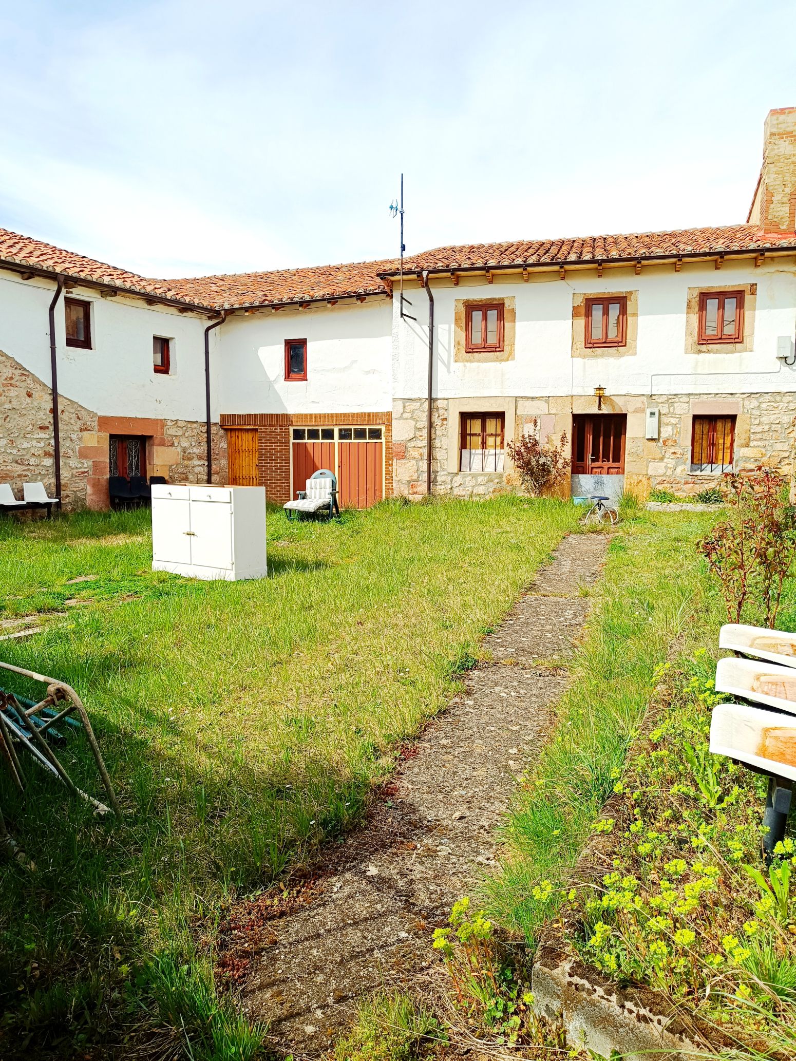 Garden of House or chalet for sale in Salinas de Pisuerga
