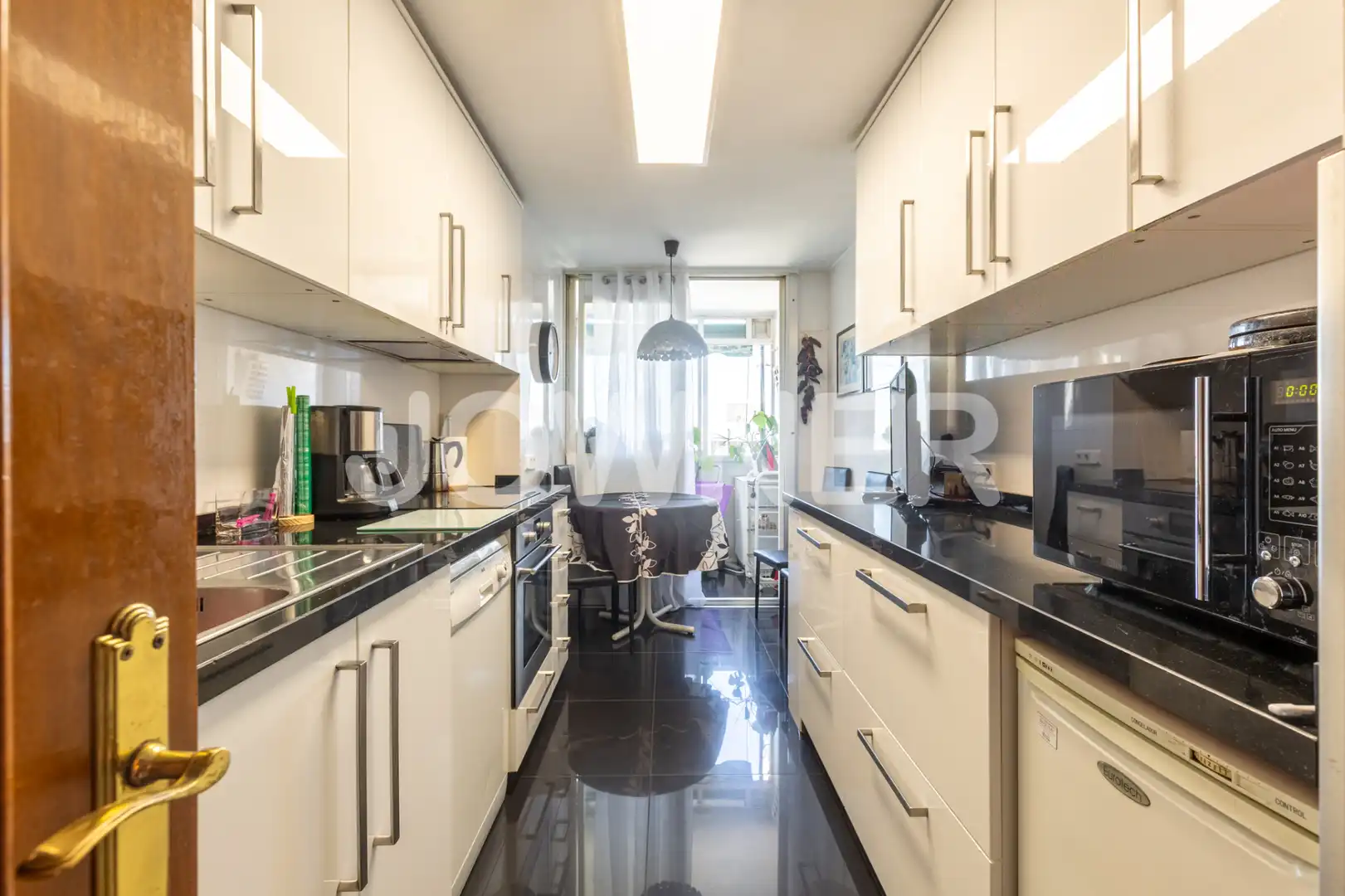 Kitchen of Flat for rent in Madrid  with Air Conditioner, Heating and Furnished