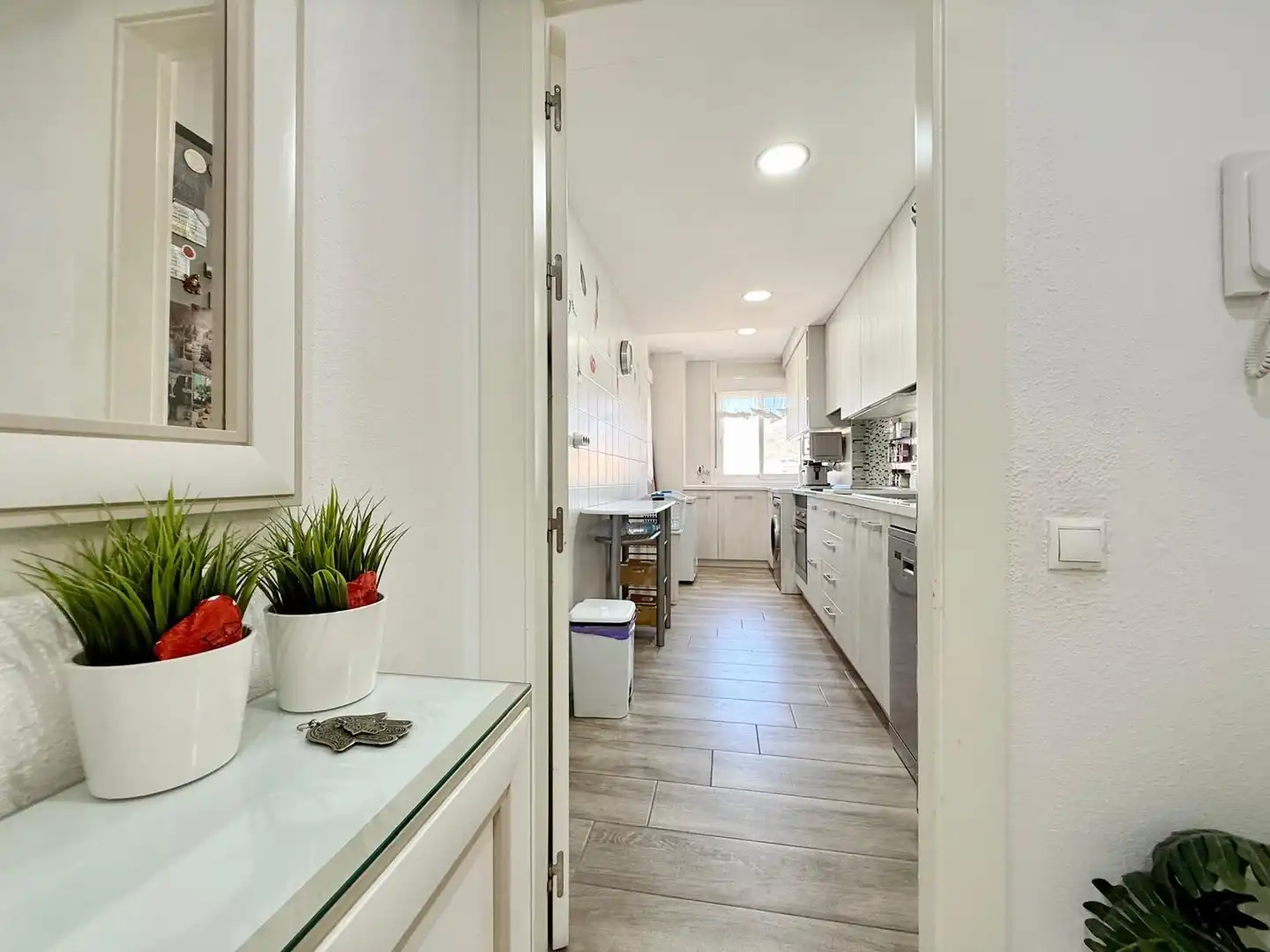 Kitchen of Flat for sale in Roquetas de Mar  with Air Conditioner, Heating and Terrace