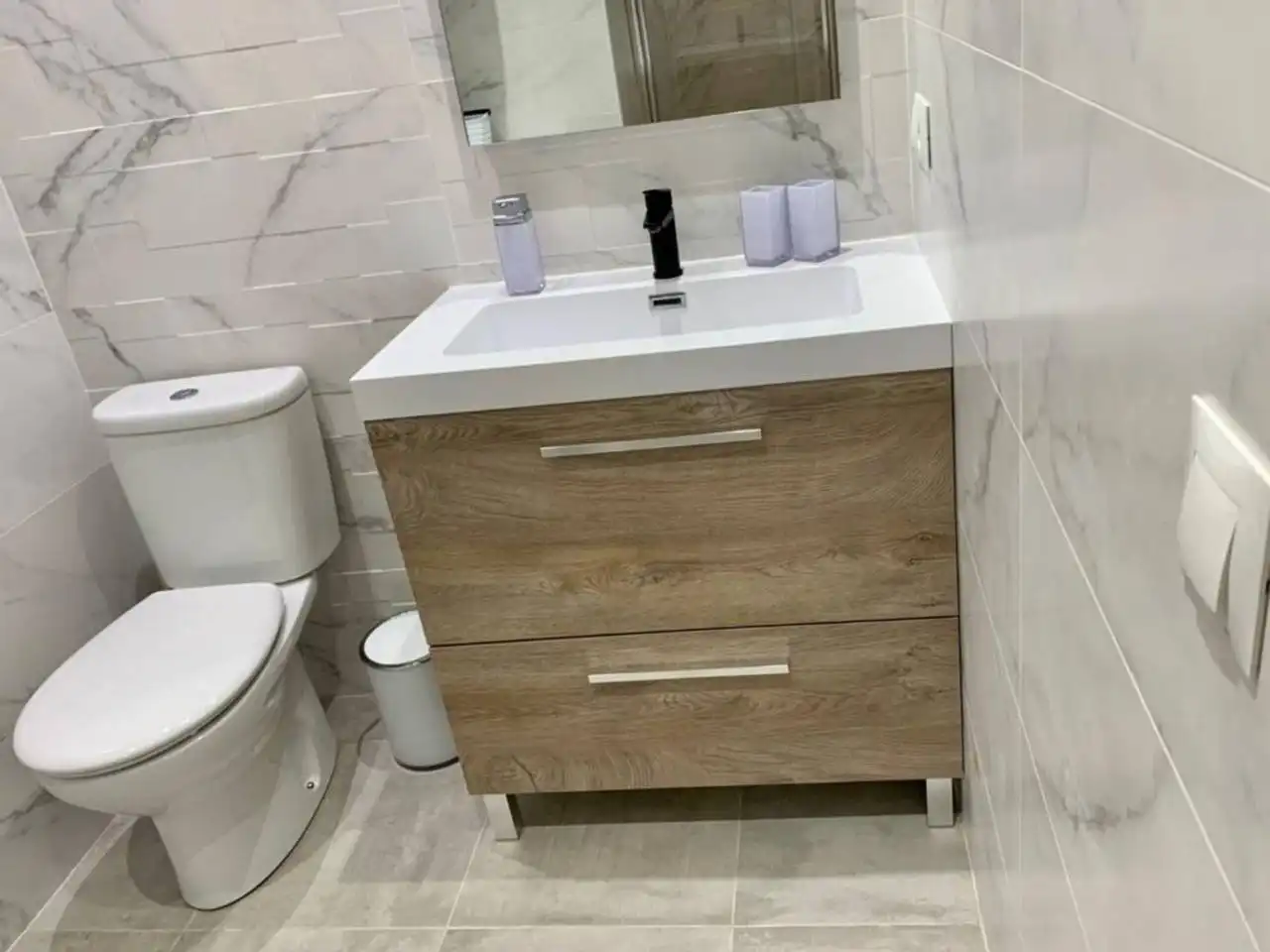 Baño de Casa o chalet de alquiler en Benalmádena con Aire acondicionado y Amueblado