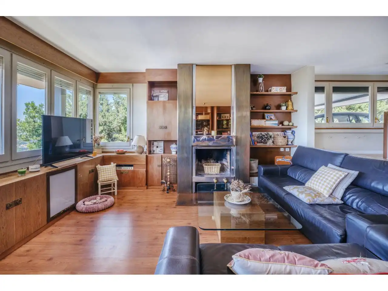 Sala de estar de Casa o chalet en venta en Matadepera con Aire acondicionado, Calefacción y Jardín privado
