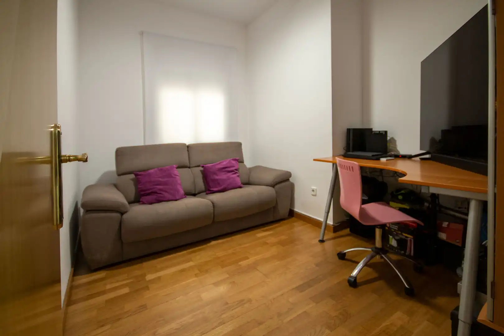 Living room of Flat for sale in Barcelona  with Air Conditioner, Heating and Parquet flooring