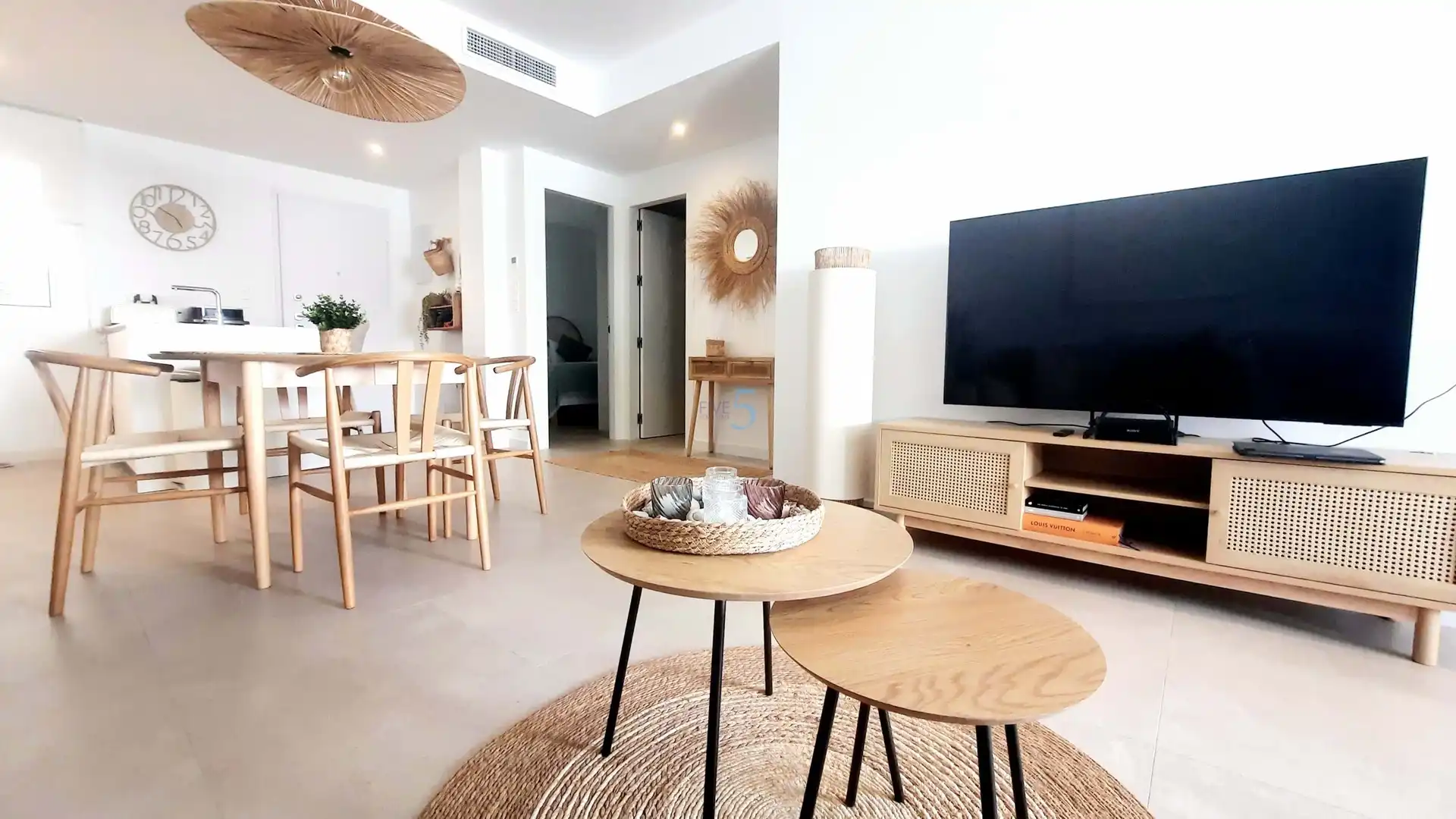 Sala de estar de Piso en venta en Pilar de la Horadada con Aire acondicionado, Terraza y Piscina