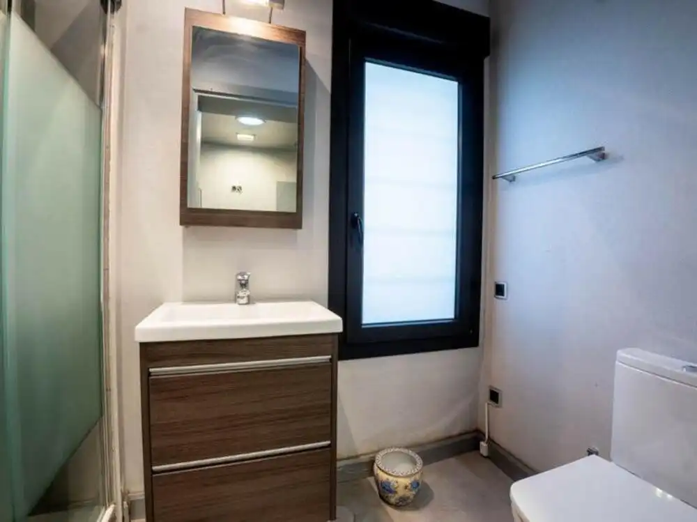 Baño de Casa o chalet de alquiler en Estepona con Aire acondicionado, Jardín privado y Terraza