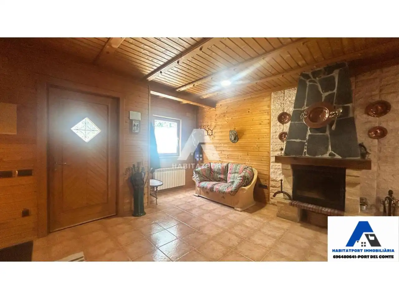 Sala de estar de Casa o chalet en venta en La Coma i la Pedra con Calefacción, Jardín privado y Parquet