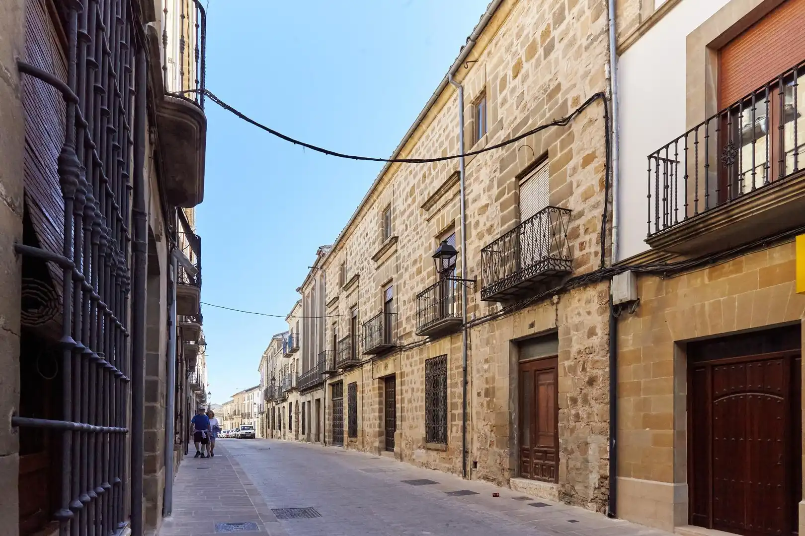 Vista exterior de Casa o xalet en venda en Baeza amb Aire condicionat, Calefacció i Terrassa