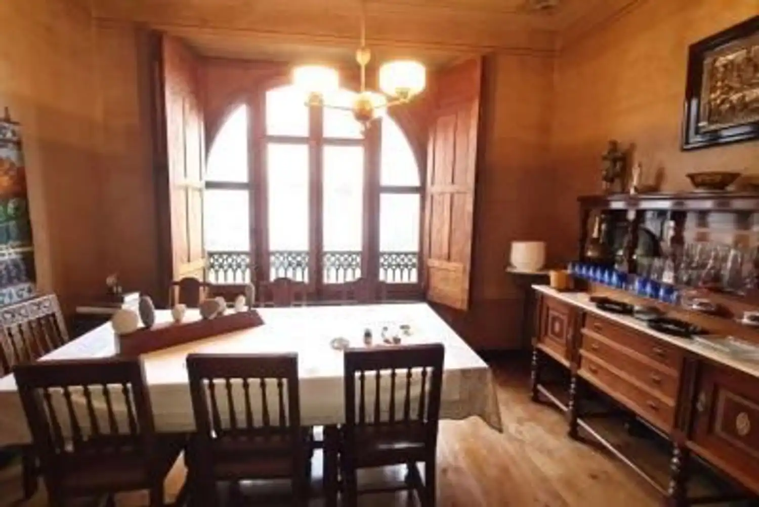 Dining room of Houses for sale in Tapia de Casariego  with Private garden, Parquet flooring and Terrace