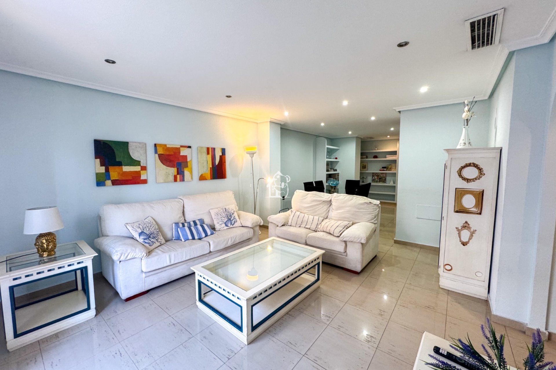 Living room of Apartment to rent in Torrevieja  with Air Conditioner, Terrace and Storage room