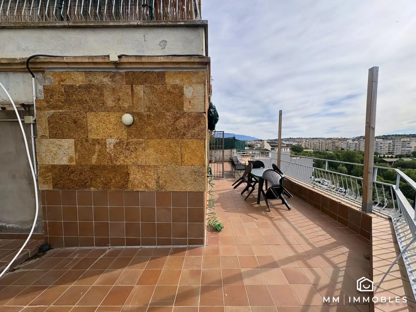 Terrasse von Dachboden zum Verkauf in Granollers mit Terrasse