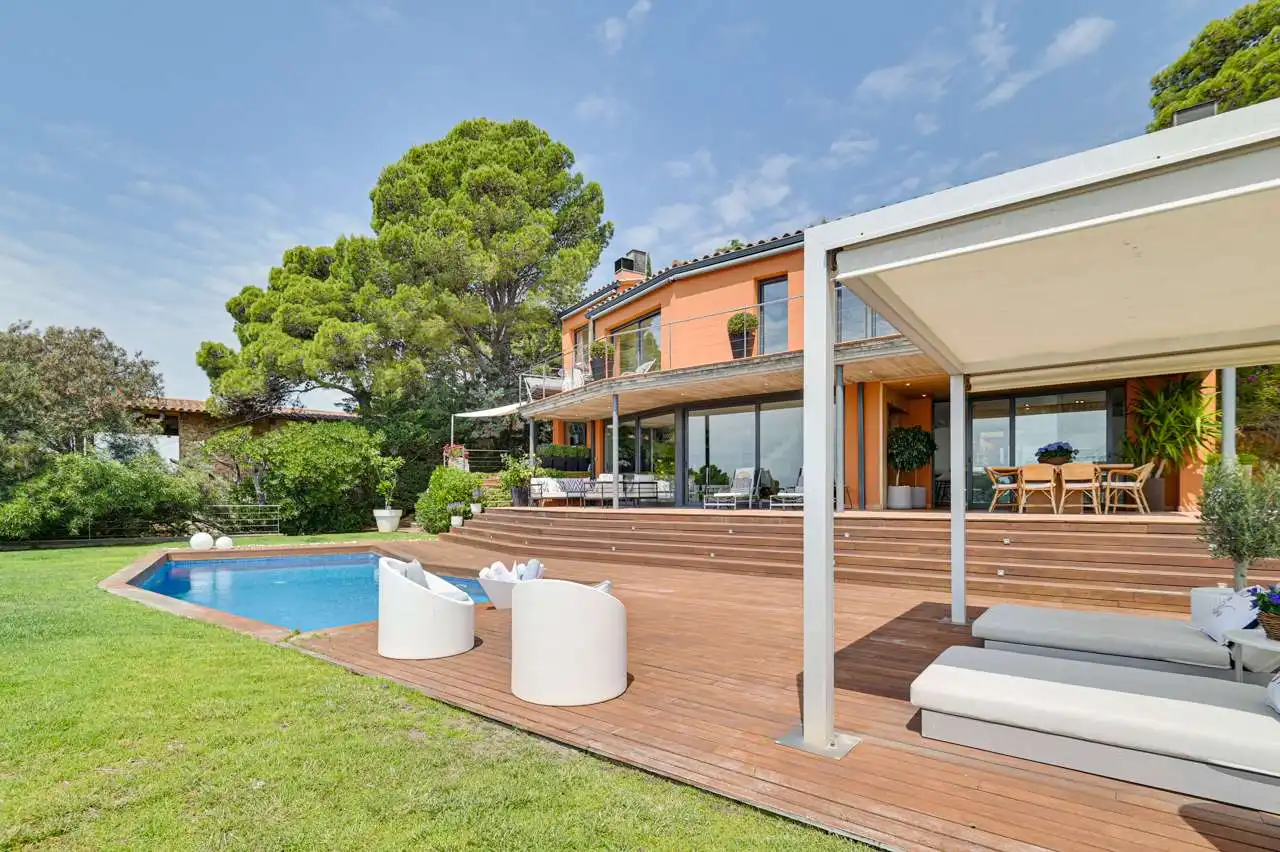 Terraza de Casa o chalet en venta en Palafrugell con Aire acondicionado, Calefacción y Jardín privado
