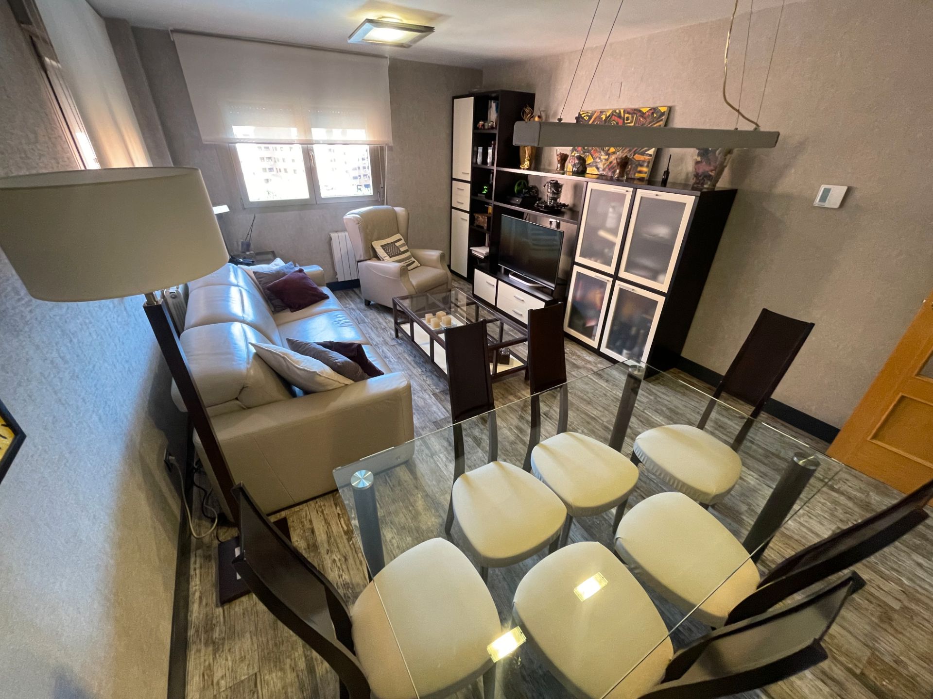 Living room of Flat for sale in  Madrid Capital  with Air Conditioner, Heating and Storage room