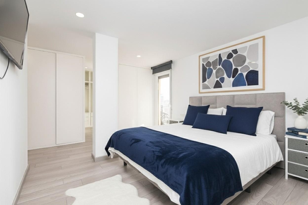 Bedroom of Flat for sale in Elche / Elx  with Heating, Terrace and Balcony