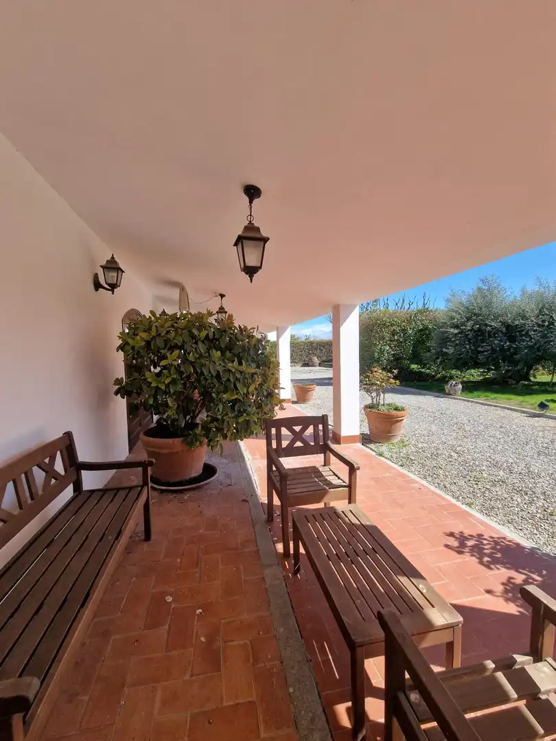 Terrasse von Country house zum Verkauf in Mollerussa mit Klimaanlage, Heizung und Privatgarten
