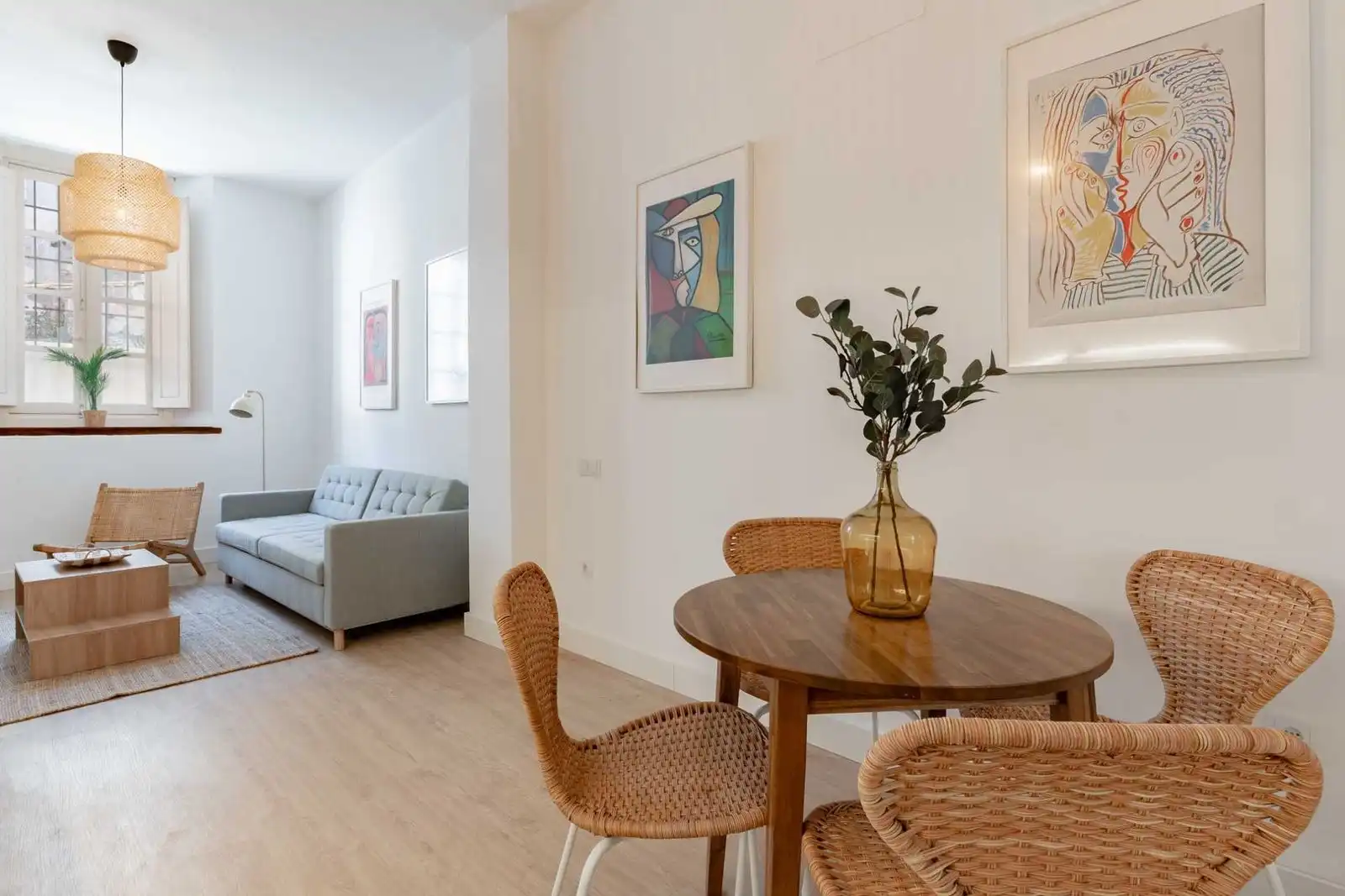 Living room of Flat for sale in Málaga  with Air Conditioner, Furnished and Internet