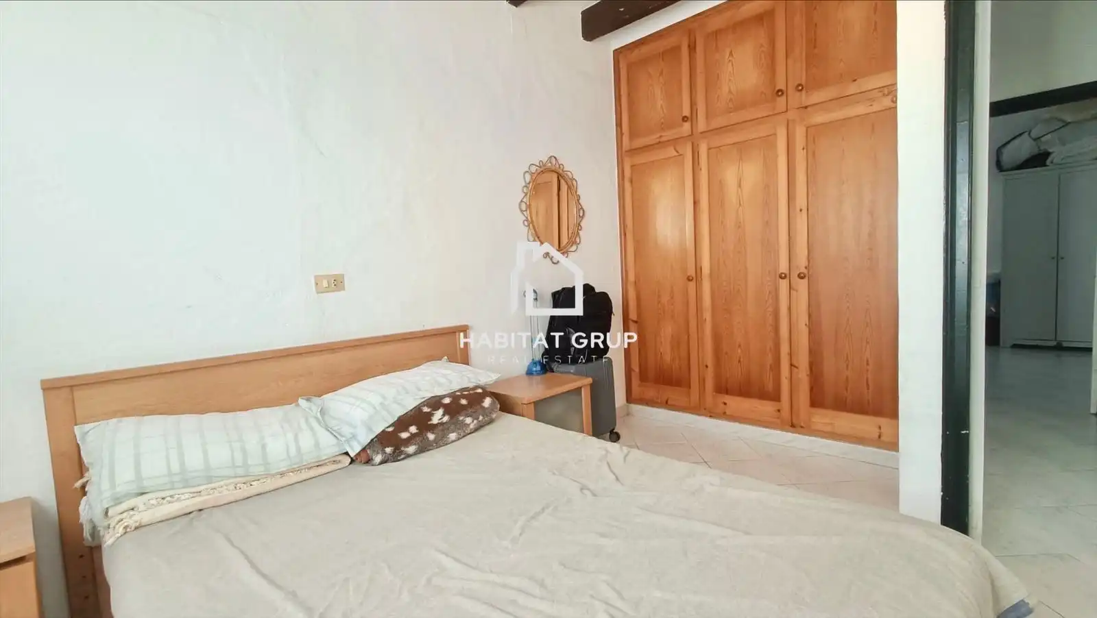 Schlafzimmer von Einfamilien-Reihenhaus zum Verkauf in Sant Lluís mit Heizung, Privatgarten und Terrasse