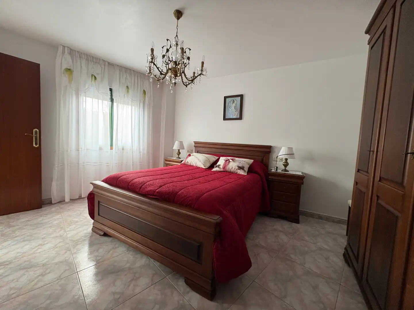 Bedroom of Houses for sale in Narón  with Private garden, Storage room and Furnished