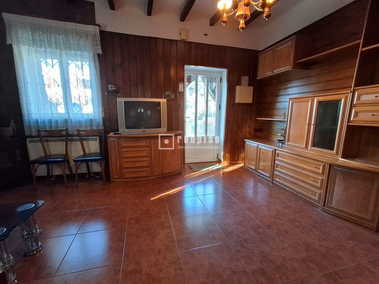 Sala d'estar de Casa o xalet en venda en Collado Villalba amb Calefacció i Terrassa