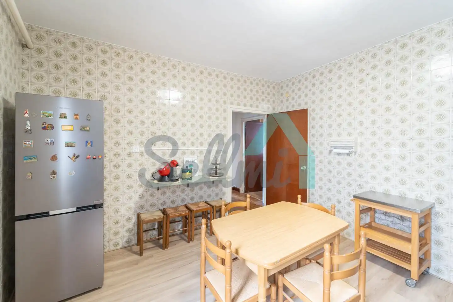 Küche von Wohnung zur untervermieten in Oviedo  mit Heizung, Parkett und Möbliert