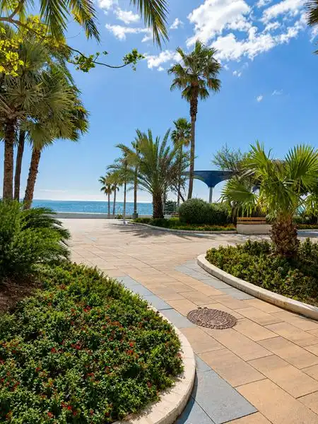 Terrasse von Wohnung zur Miete in Estepona mit Terrasse