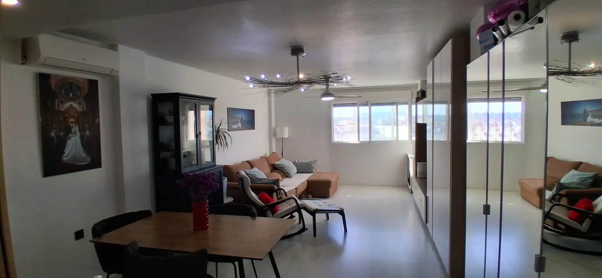 Sala de estar de Piso en venta en Molina de Segura con Aire acondicionado y Calefacción