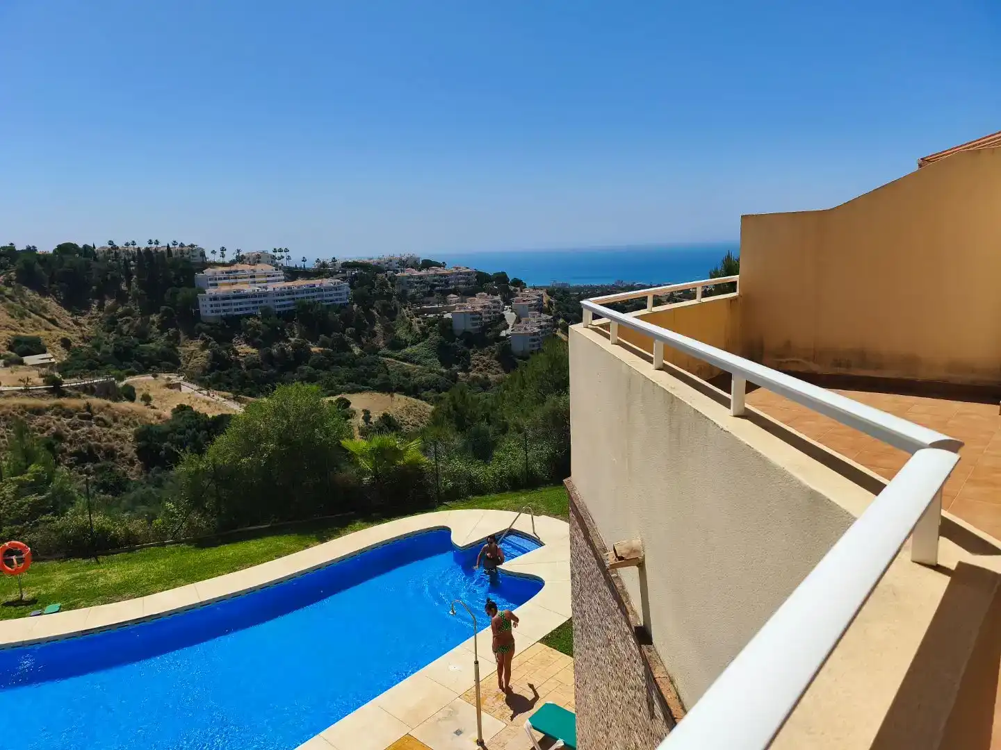 Piscina de Piso en venta en Mijas con Aire acondicionado, Piscina y Balcón