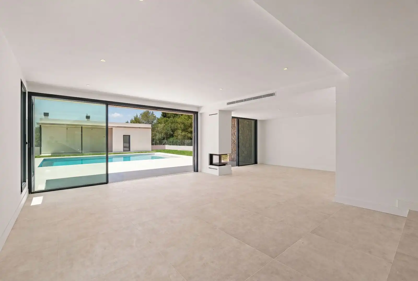 Living room of Houses for sale in Pollença  with Air Conditioner, Heating and Private garden