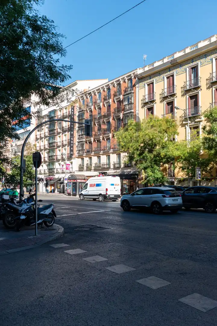 Vista exterior de Piso de alquiler en Barrio de Salamanca