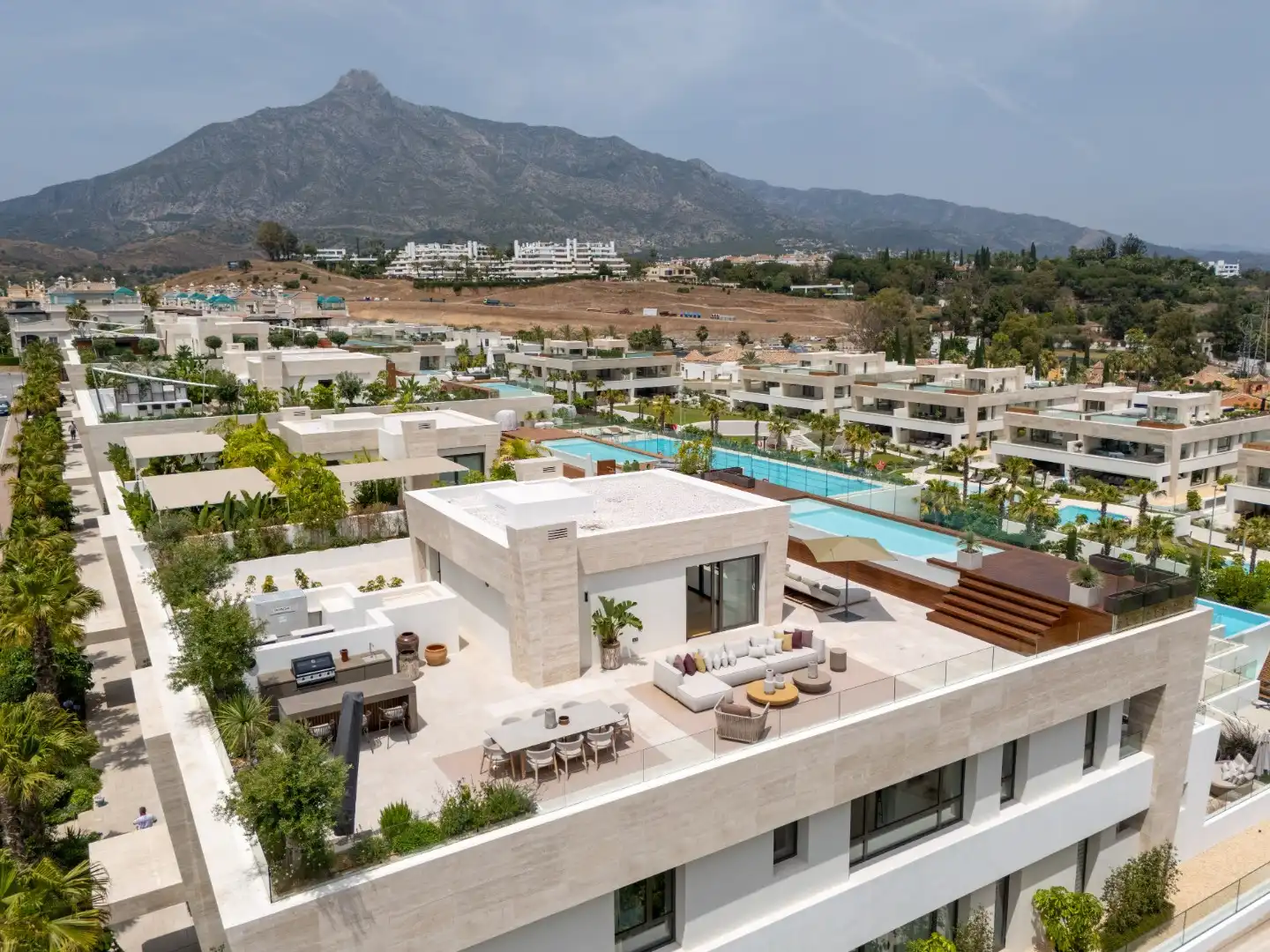 Dúplex amb piscina en venda a Milla de Oro, imagen 4