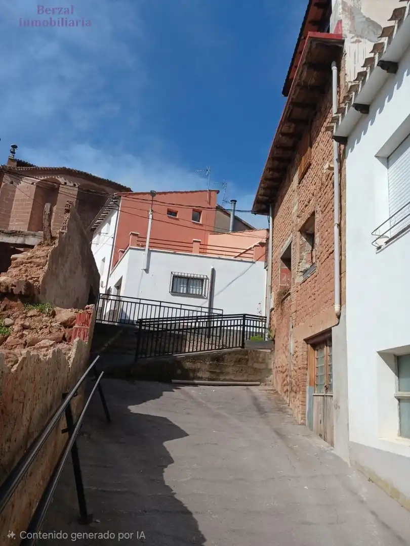 Exterior view of Houses for sale in Hornos de Moncalvillo  with Private garden, Terrace and Storage room