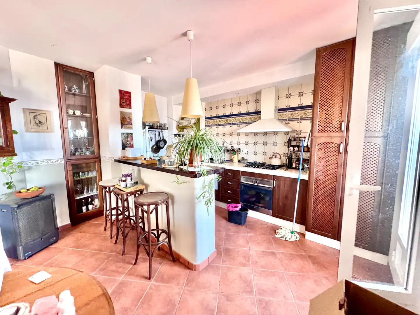 Cocina de Apartamento en venta en Válor con Aire acondicionado, Calefacción y Terraza
