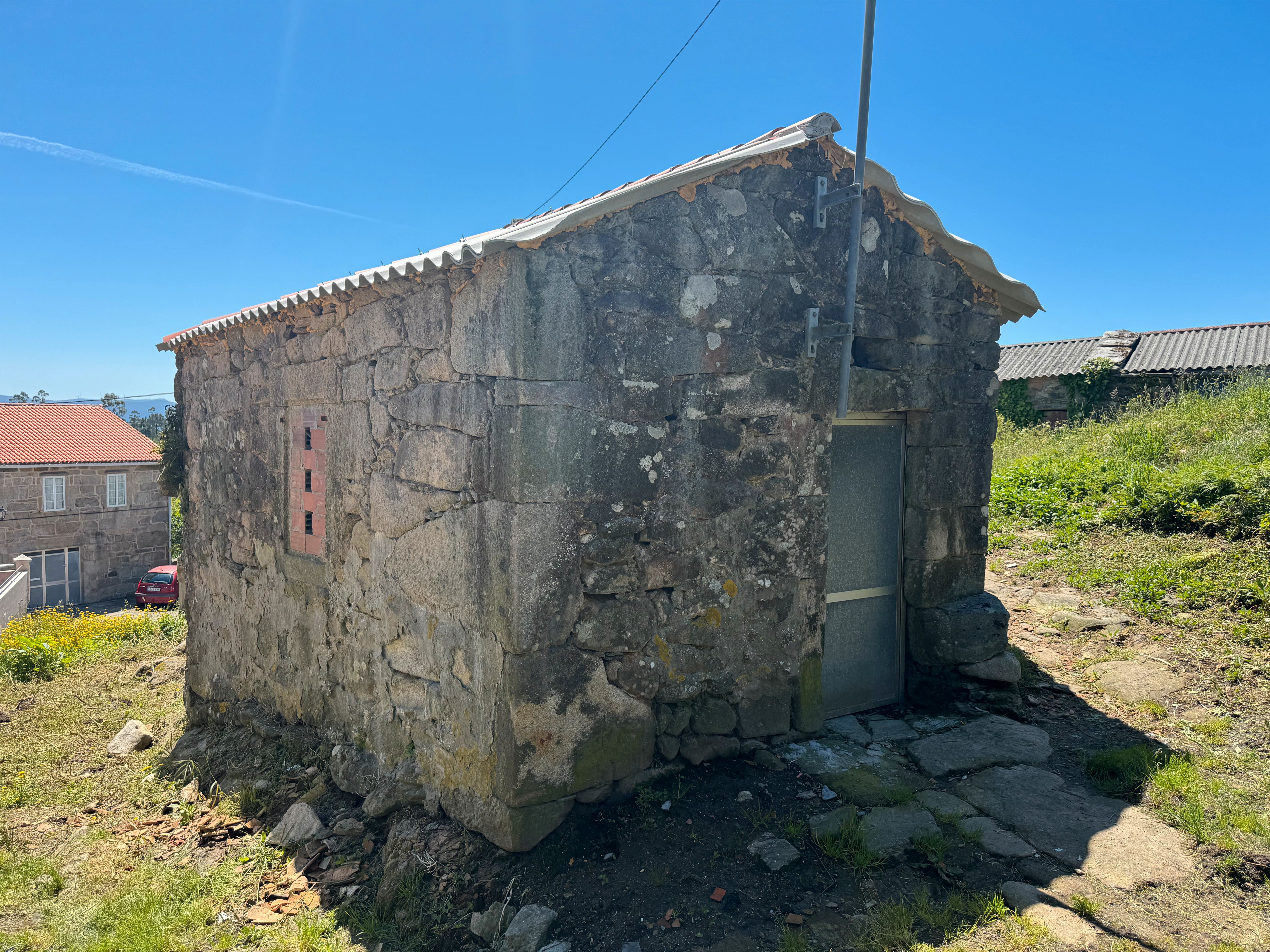 Vista exterior de Casa o xalet en venda en Muros