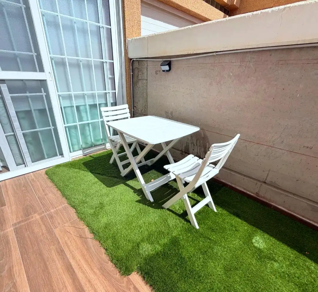 Terraza de Apartamento de alquiler en Las Palmas de Gran Canaria con Jardín privado, Terraza y Amueblado