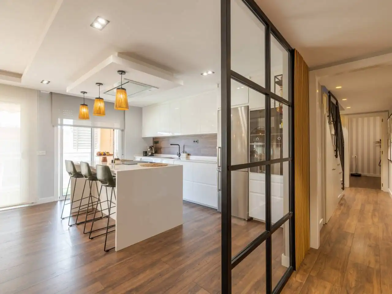 Kitchen of Attic for sale in Reus  with Air Conditioner, Heating and Parquet flooring