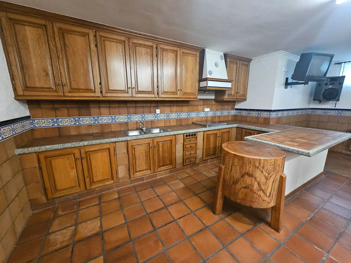 Cocina de Casa o chalet en venta en Santa Comba con Calefacción, Jardín privado y Terraza