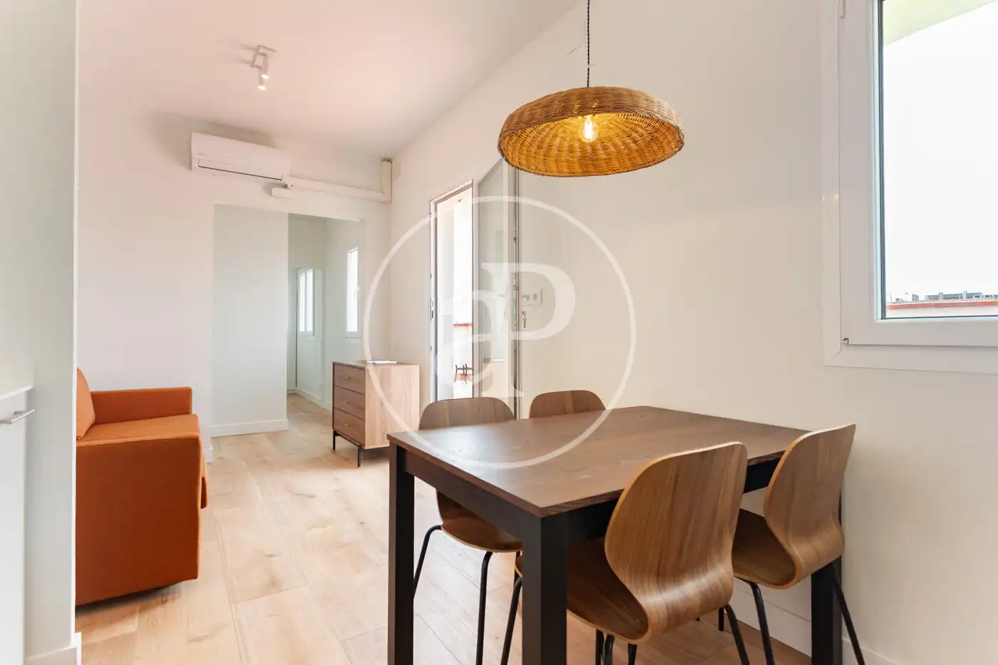 Exterior view of Flat for rent in Barcelona  with Air Conditioner, Heating and Terrace