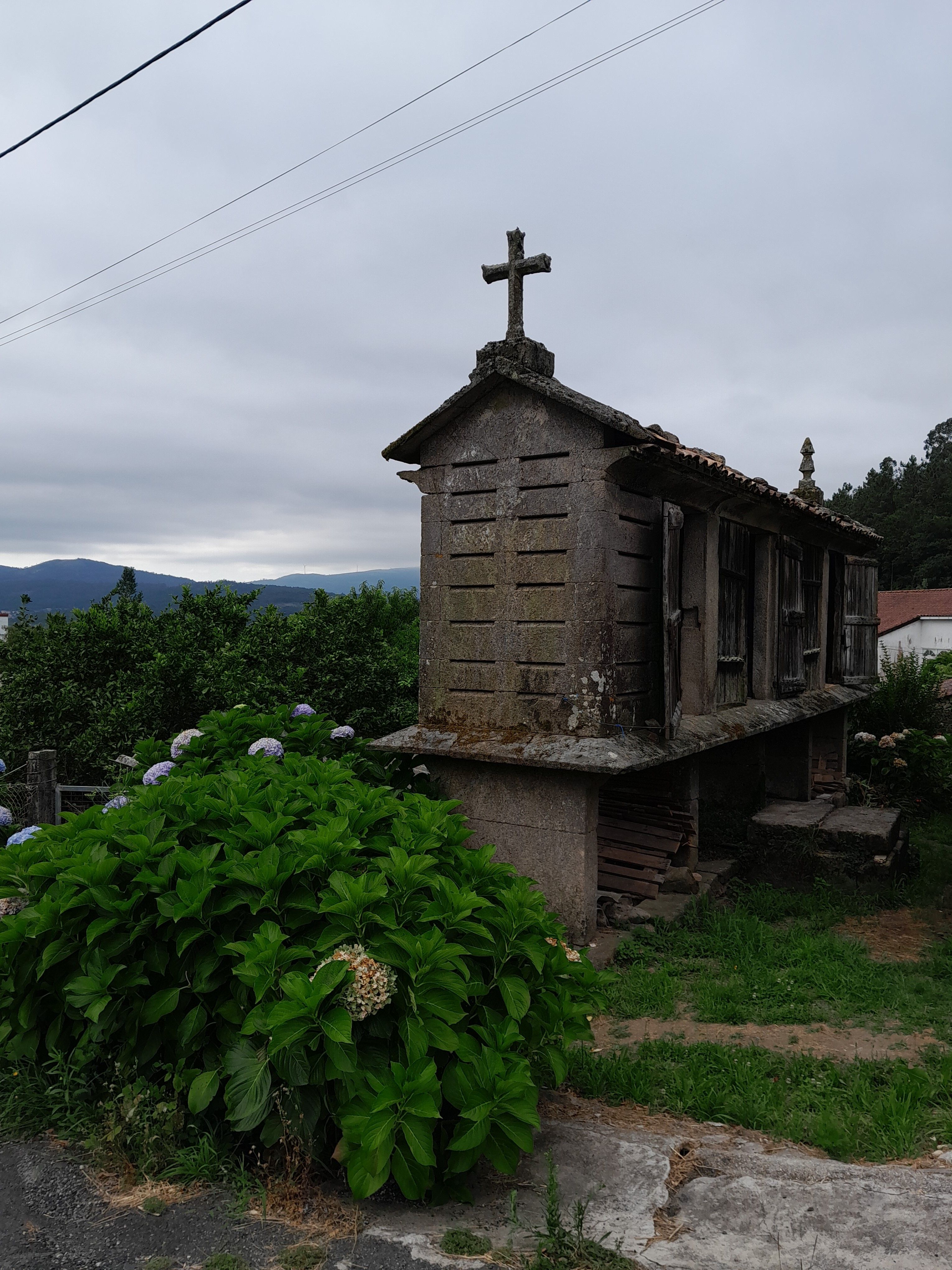 Exterior view of Country house for sale in Dodro  with Private garden, Terrace and Storage room
