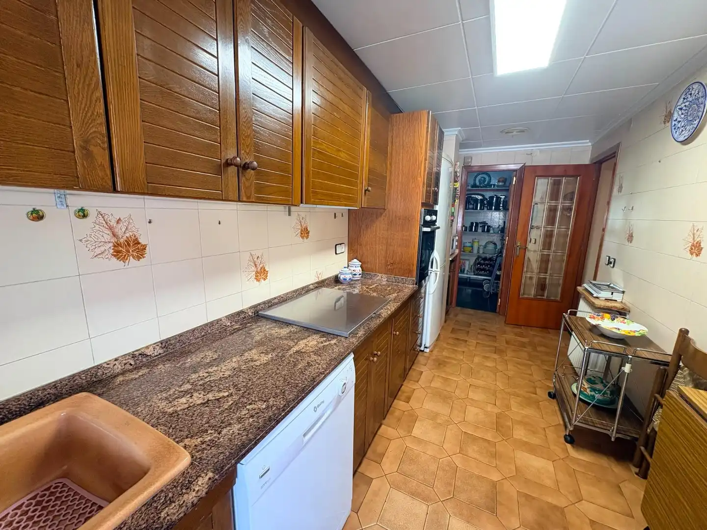 Kitchen of Flat for sale in Almansa  with Heating, Terrace and Storage room