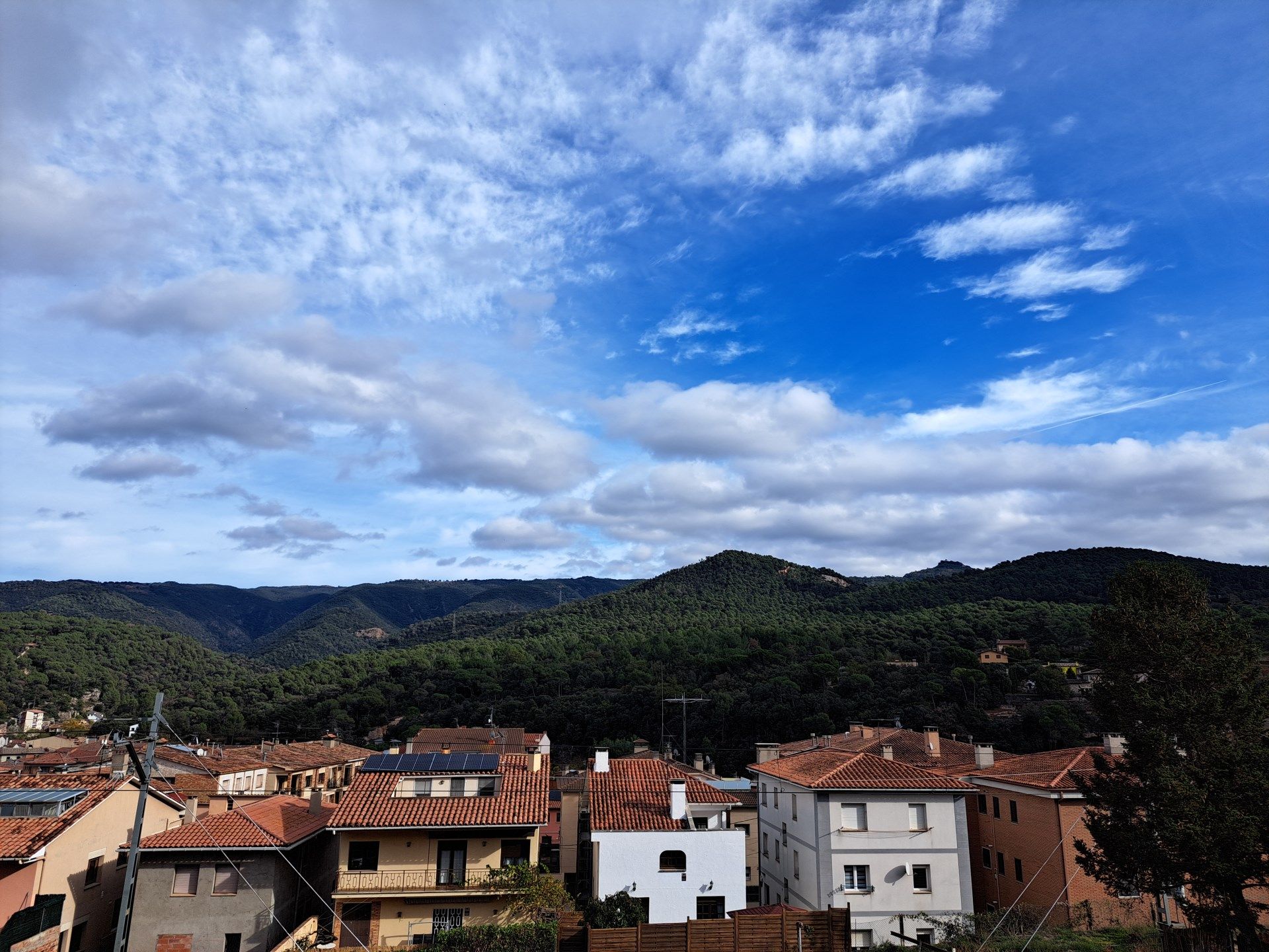 Vista exterior de Pis en venda en Sant Martí de Centelles