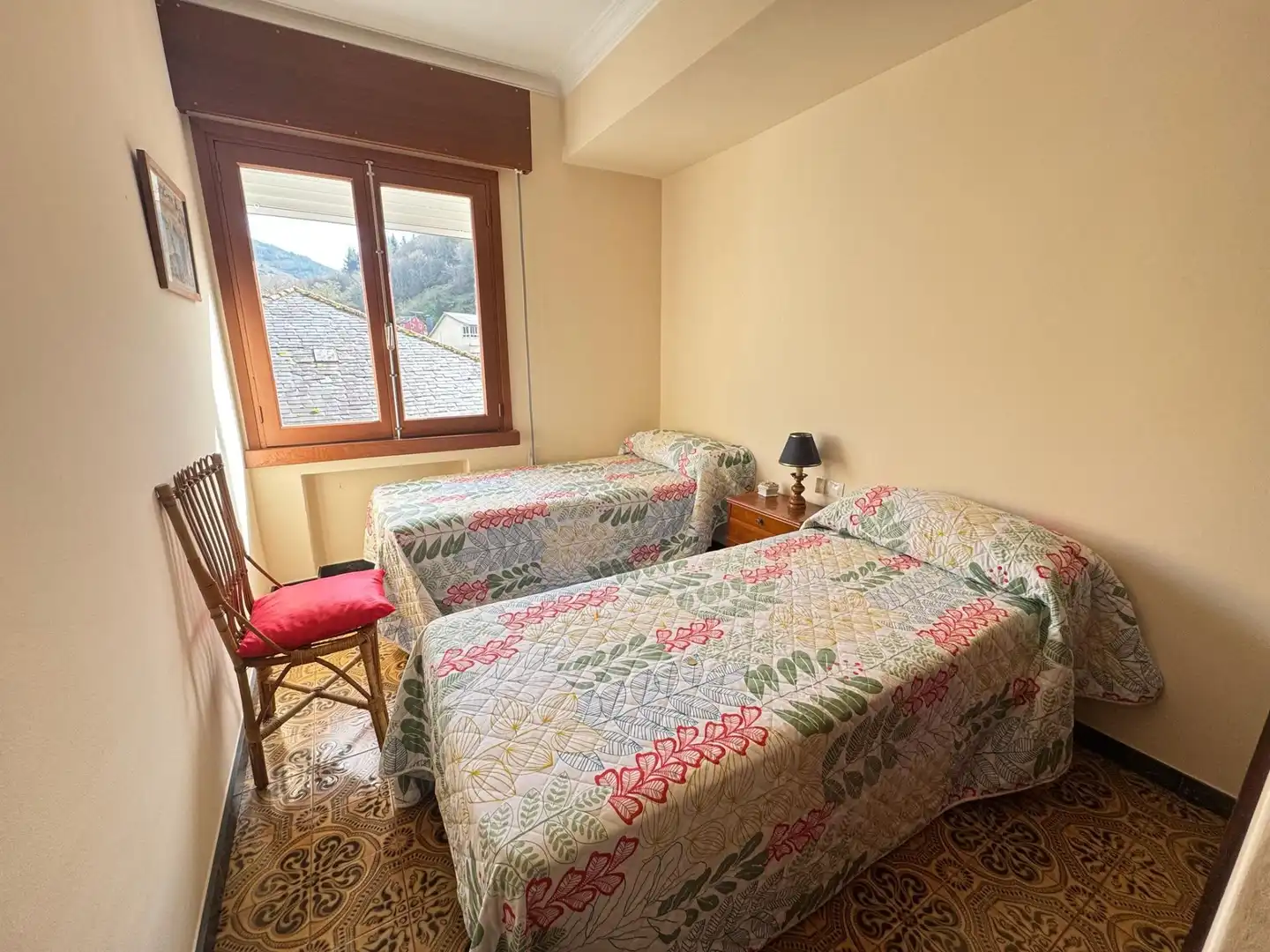 Bedroom of Flat for sale in As Nogais   with Heating, Terrace and Furnished