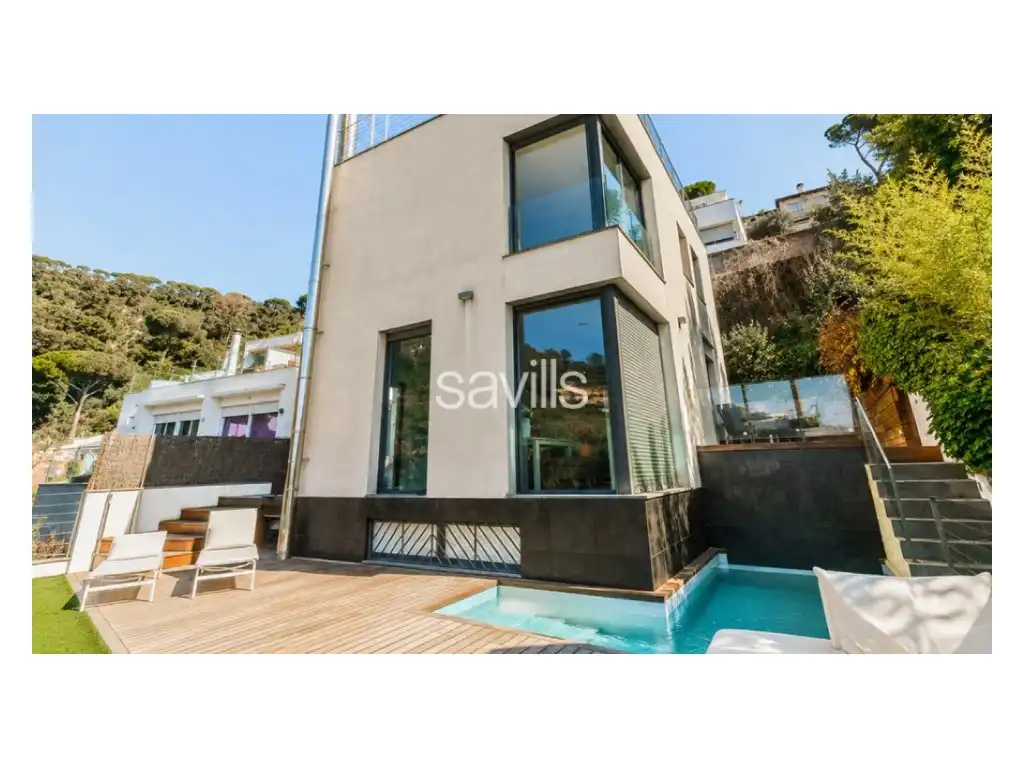 Vista exterior de Casa o chalet de alquiler en Barcelona con Horno