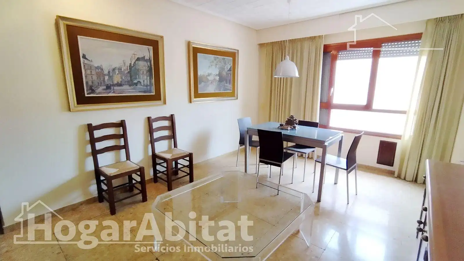 Esszimmer von Wohnung zum Verkauf in L'Olleria mit Terrasse und Balkon