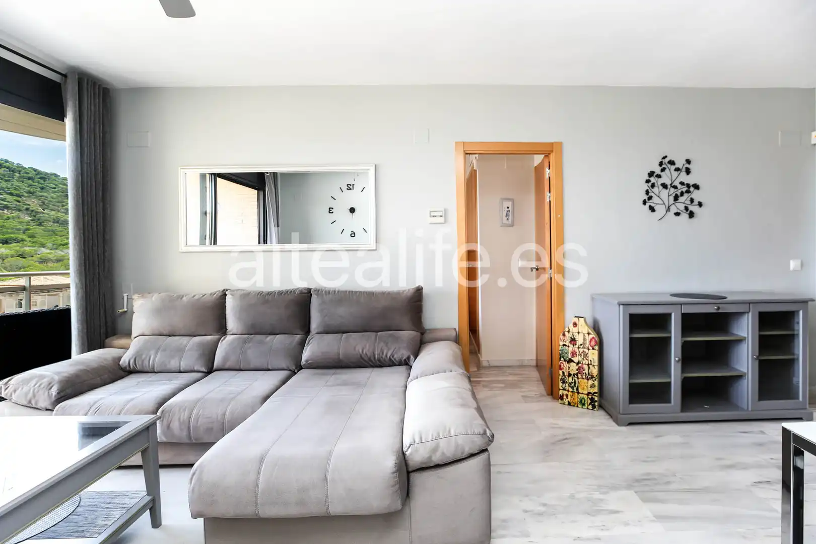 Living room of Apartments for sale in Villajoyosa / La Vila Joiosa  with Air Conditioner, Heating and Terrace