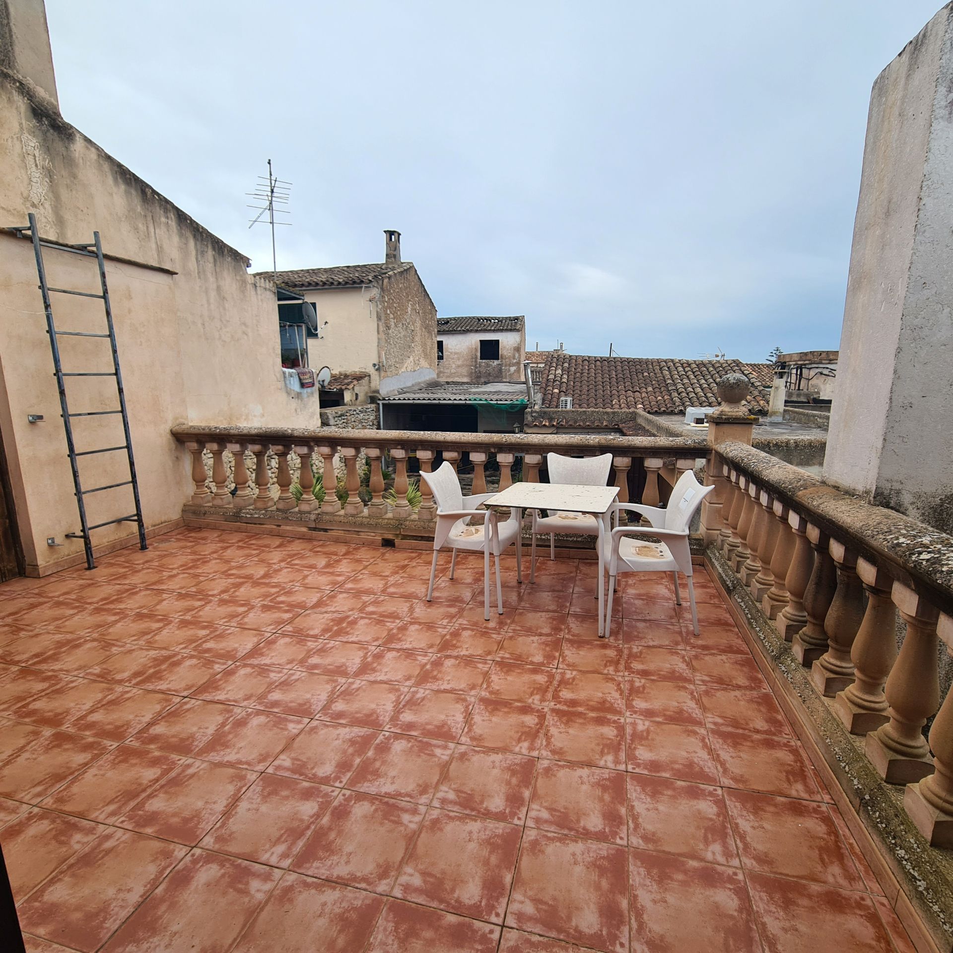 Terrace of Flat to rent in Lloret de Vistalegre  with Heating, Terrace and Oven